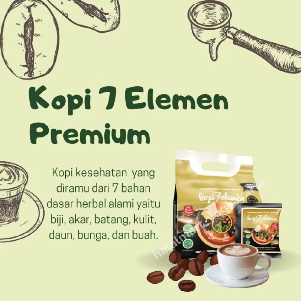 KOPI 7 ELEMEN PREMIUM HNI