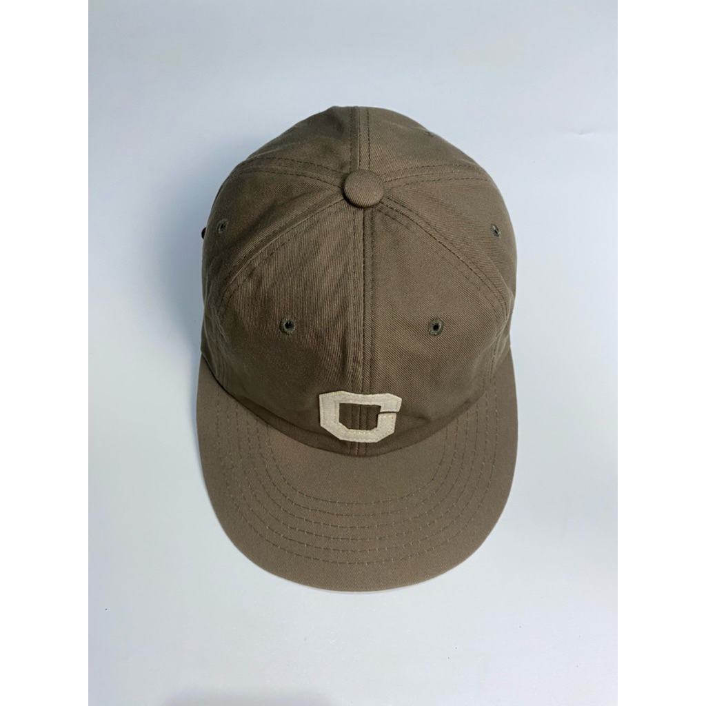 TOPI COVERNAT LOGO 6 PANEL BROWN