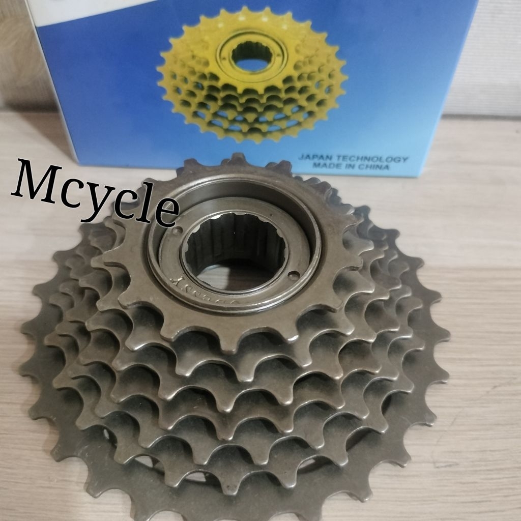 FREEWHEEL GEAR Belakang Sepeda 7 Speed