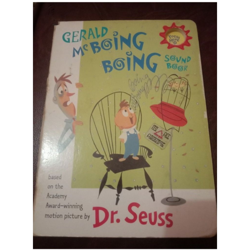 Children Book Gerald McBoing Boring Preloved