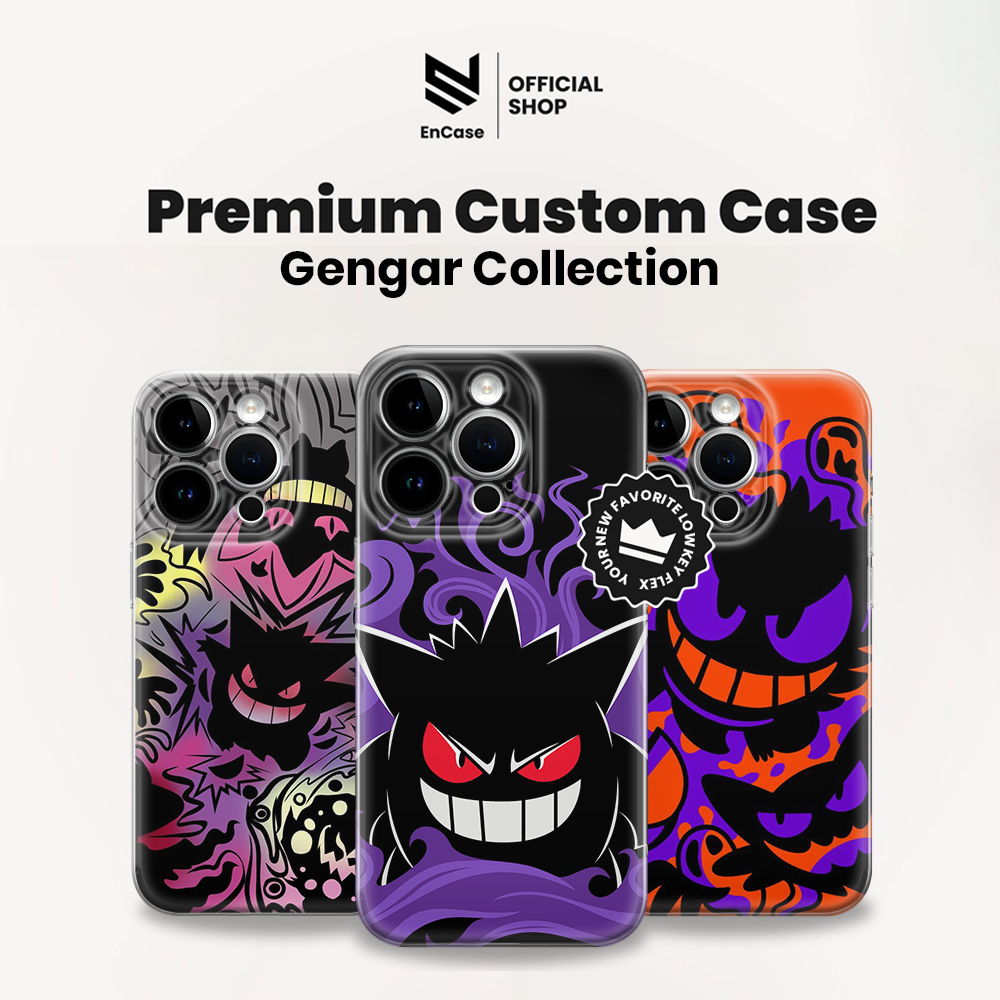 Case Premium Pokemon Gengar Collection (Semua Type HP)