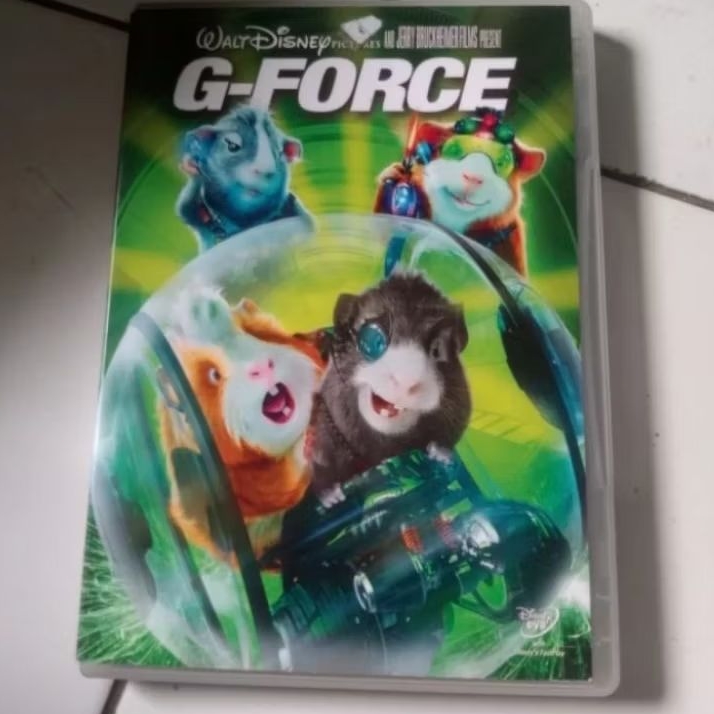 DVD Original G - FORCE Feat NICHOLAS CAGE From Walt Disney Teks Indonesia
