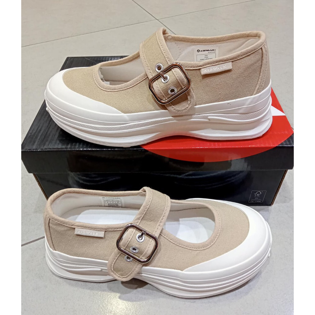 Airwalk Eunic Women Sneaker  - Beige, Black