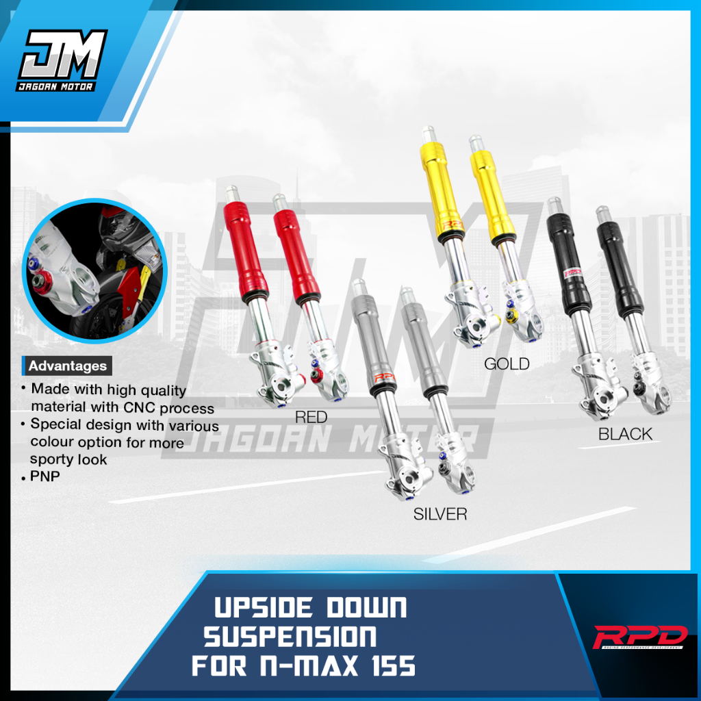SHOCK DEPAN UPSIDE DOWN RPD UNTUK NMAX