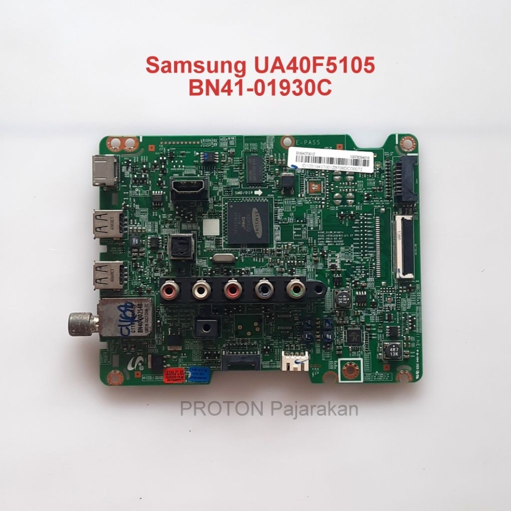 Mainboard LED TV Samsung UA40F5105UA40F5105AR Matherboard LCD HIGH X13N Middle BN41-01930C BN94-0701