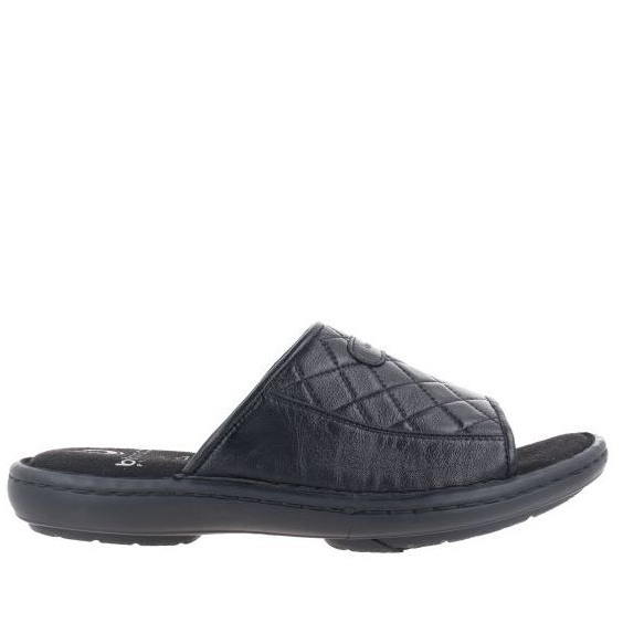Bocorocco U. Bruno 08 Nero - Sandal Pria Kulit Asli