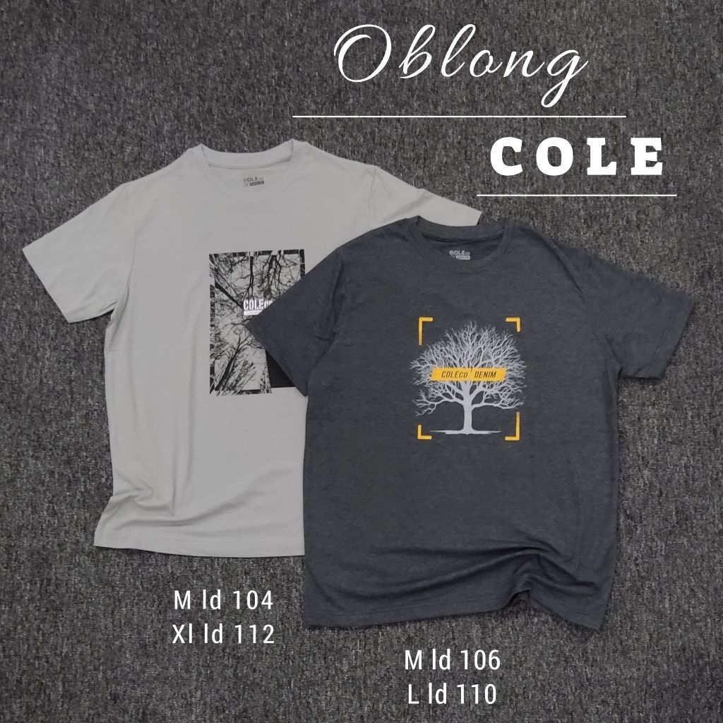Kaos Oblong Cole