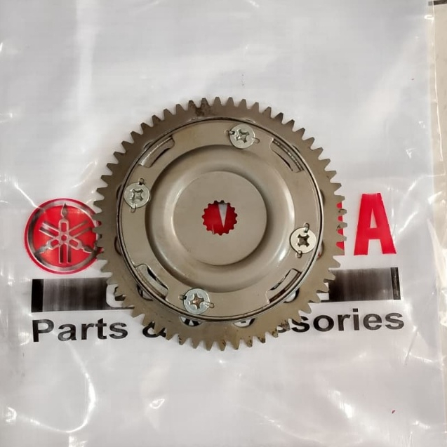 ONE WAY STATER PLUS GIGI BESAR KODE 5MX YAMAHA MIO SPORTY SMILE/MIO SOUL KARBU ORIGINAL YGP KOMPLIT