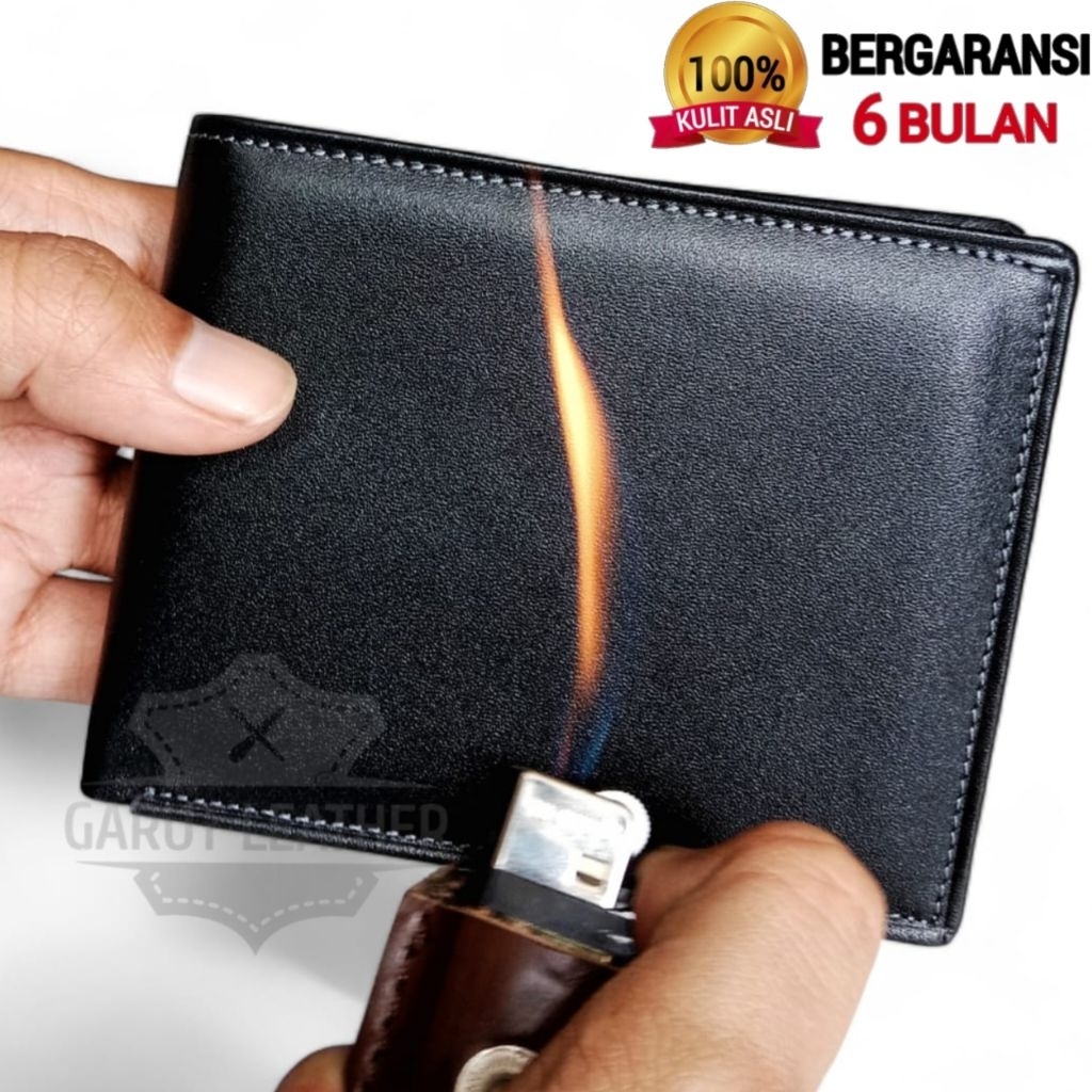 Dompet Pria Kulit Asli/Dompet Kulit Cowok/Dompet/Dompet Kulit Sapi Asli Garut