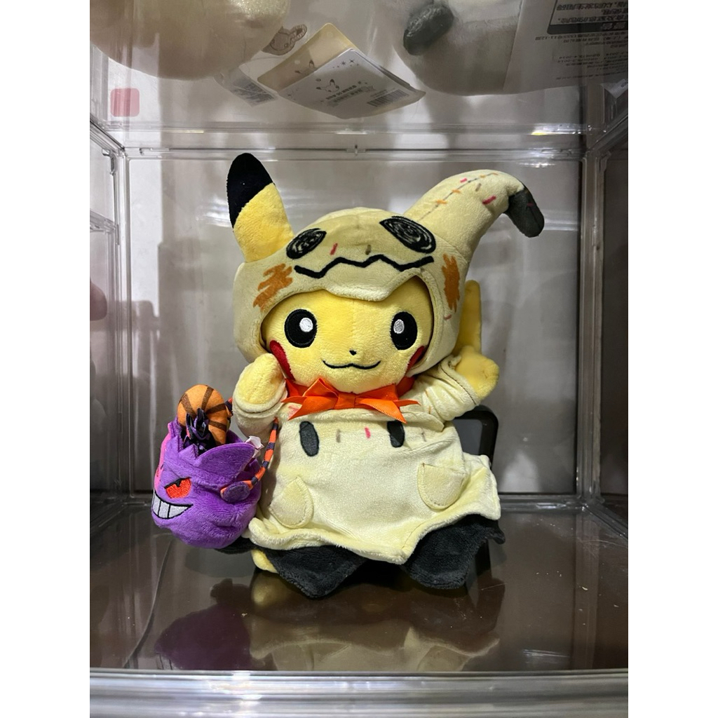 Boneka Pokemon Pikachu Poncho Mimikyu Halloween Series