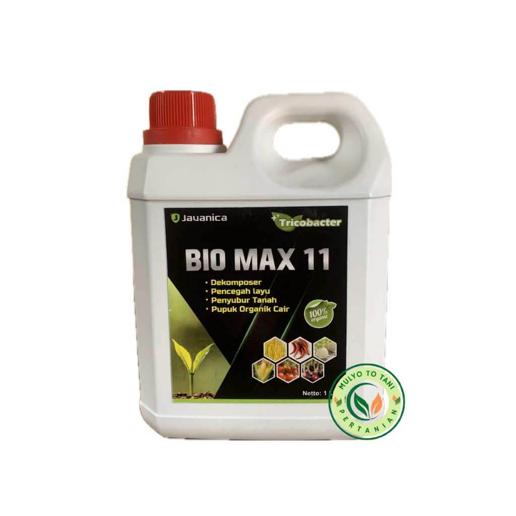 Javanica Bio Max 11 - Pupuk Organik & Pencegah Layu Fusarium 1L