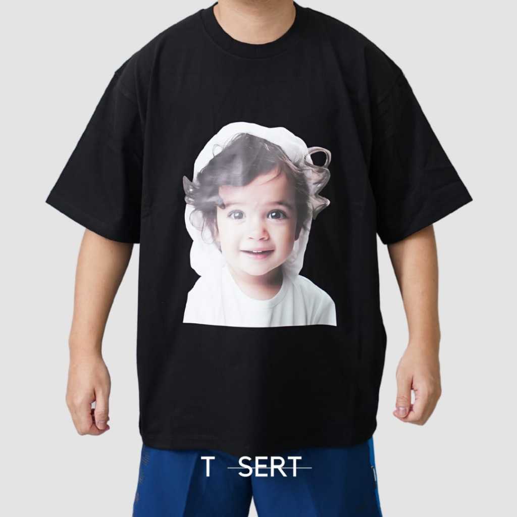ADLV White Cap Boy Black Tee / Baju Kaos ADLV Authenntic