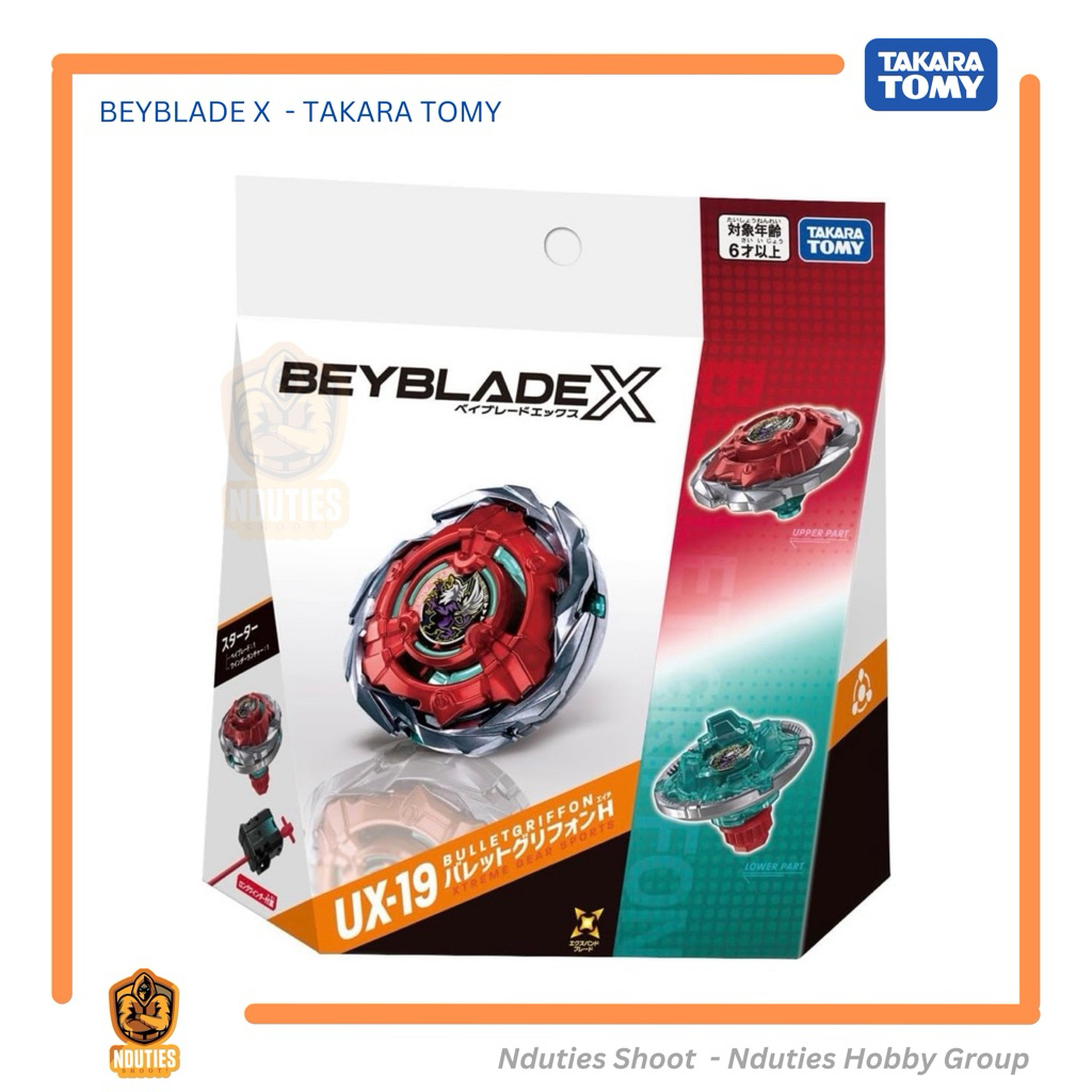 UX-19 Bullet Griffon Beyblade X Takara Tomy Original UX 19