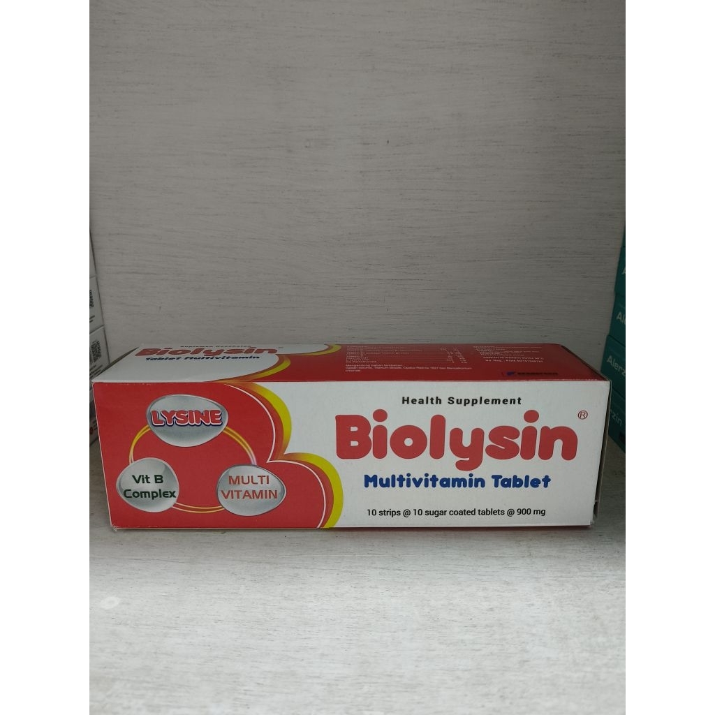 Biolysin tablet multivitamin