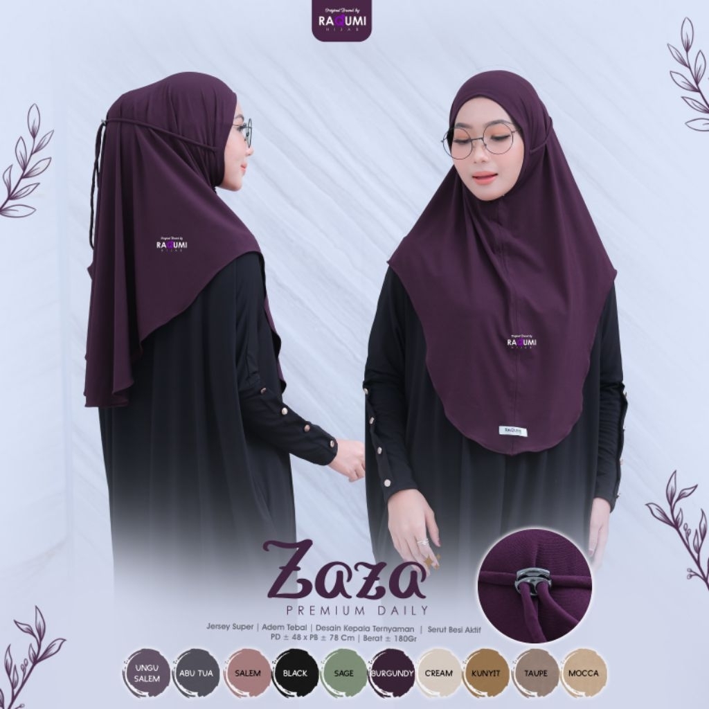 ZAZA DAILY HIJAB ORI RAQUMI HIJAB