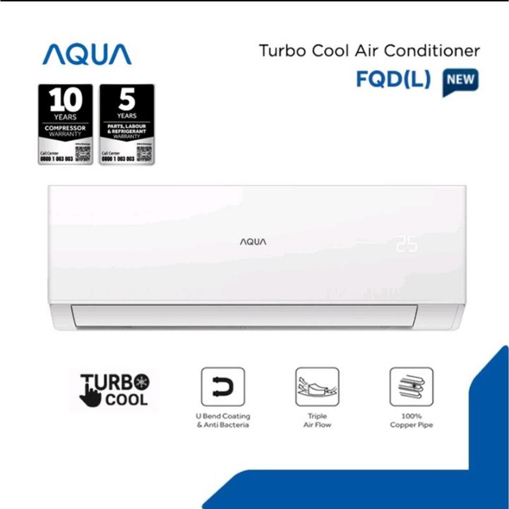 AC AQUA AQA-KCR7FQDL3 LOW WATT 3/4PK + PASANG DEPOK 7FQDL