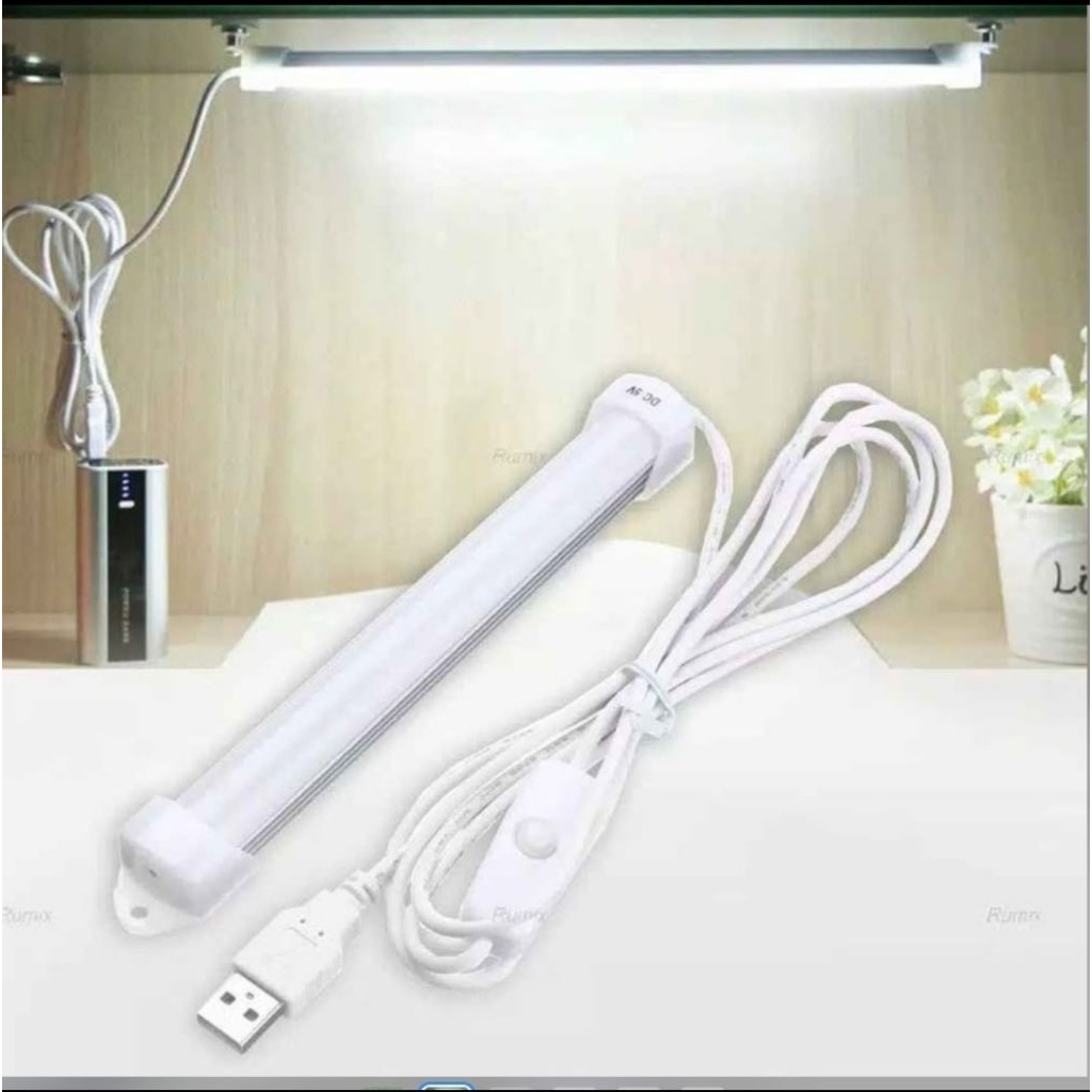Lampu Neon Usb Panjang Lampu Usb Lampu Belajar Neon Portable Praktis