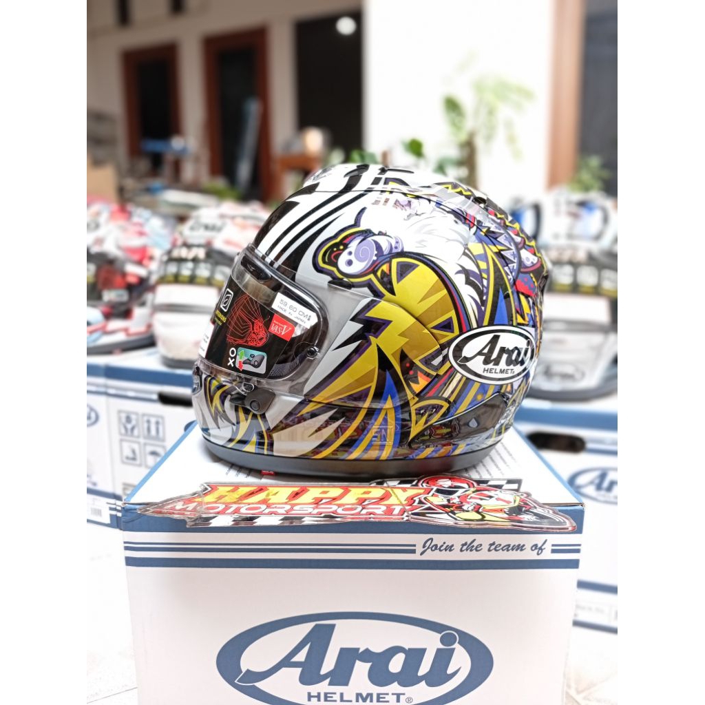 Helm Fullface Arai RX7X Nakasuga 4 Original Japan