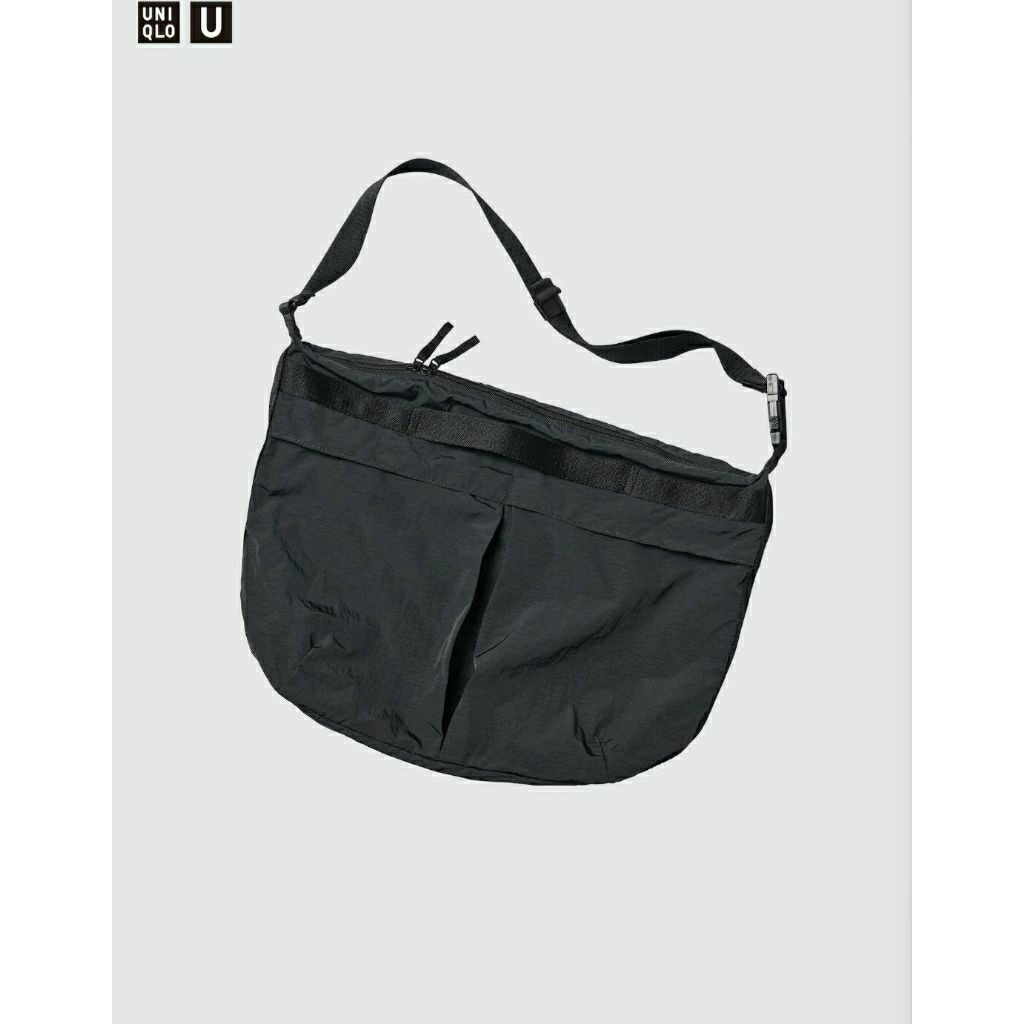 UNIQLO TAS BAHU PACKABLE BLACK