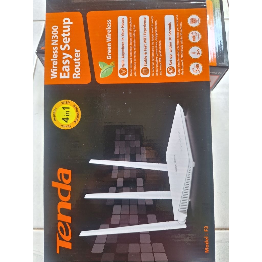 Router Tenda N300 F3