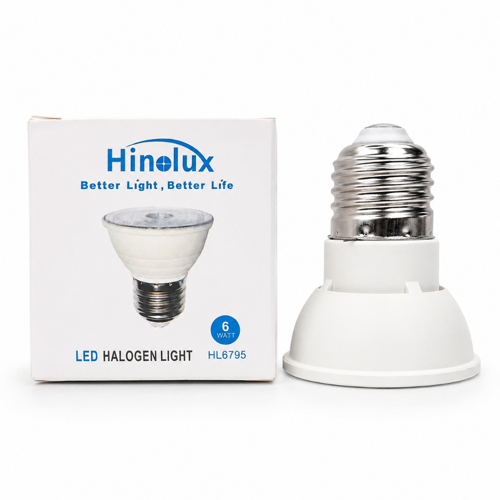 Lampu Led Halogen Spotlight 6W Hinolux - Lampu Downlight Fiting E27