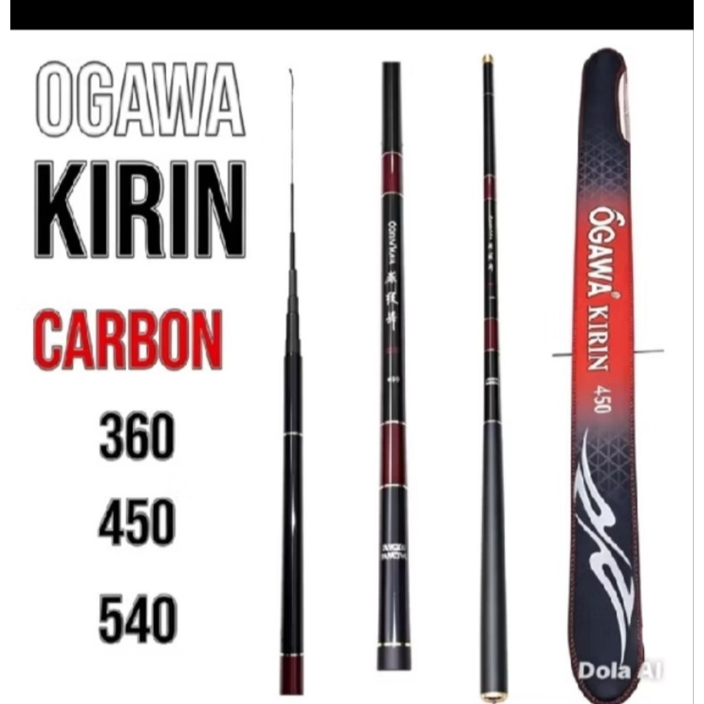 TEGEK CARBON OGAWA KIRIN 360/450/540