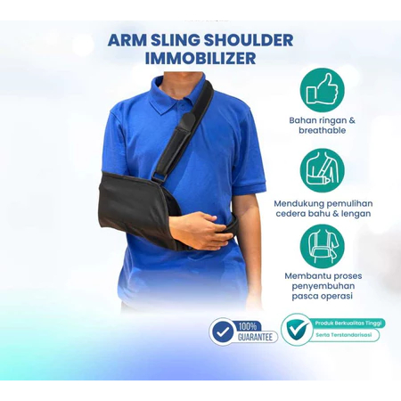 Penyangga Lengan Patah Tulang & Dislokasi Bahu - Arm Sling Shoulder Immobilizer