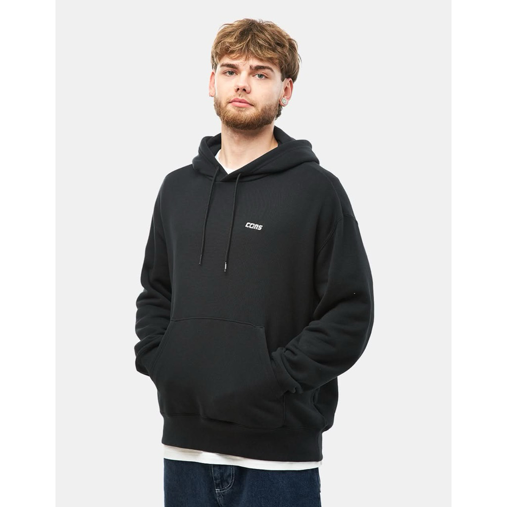 HOODIE CONS CONVERSE BLACK 100% Original Resmi