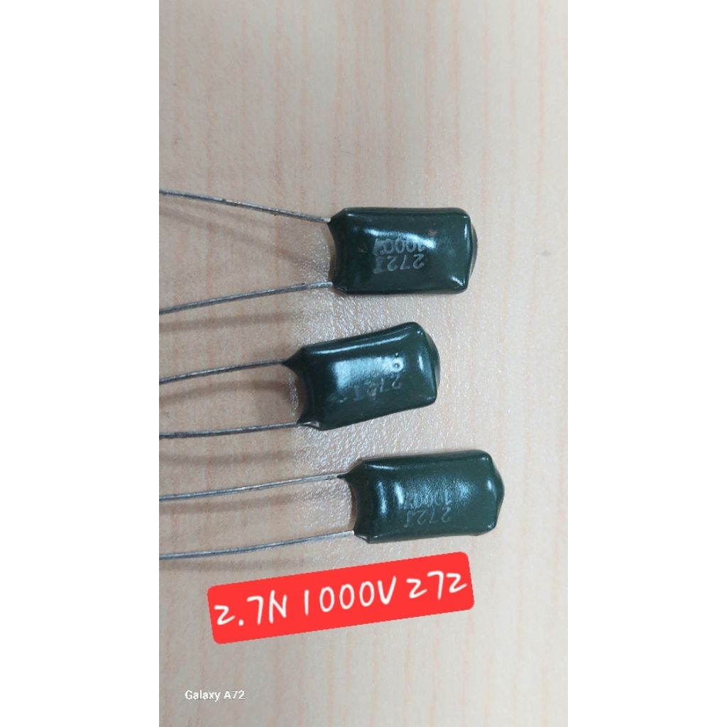 milar 2.7n 1000V 272 kapasitor