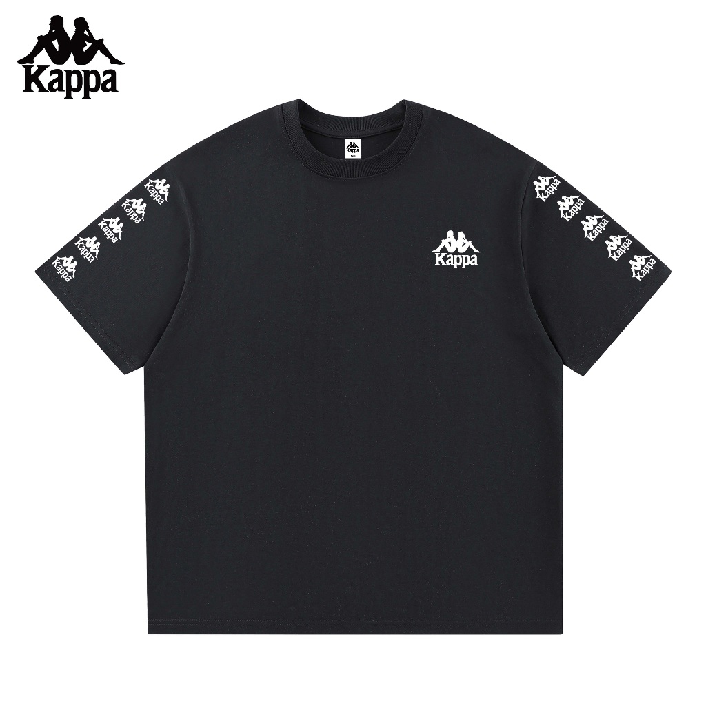Kappa casual kaos pria distro keren branded unisex sporty cotton breathable lengan pendek K6ATS041U