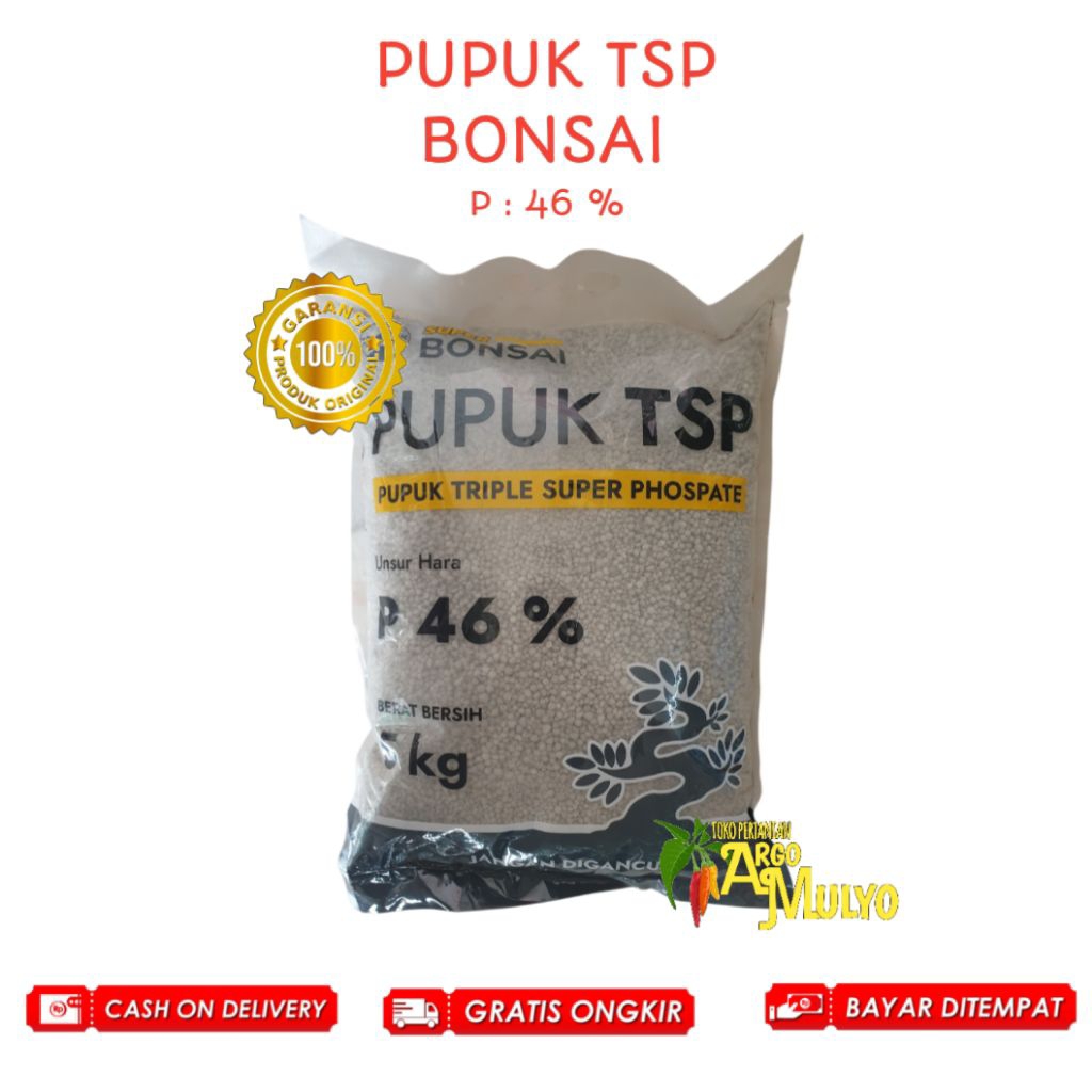 Pupuk TSP Super Bonsai Phospat 46% - 5 kg