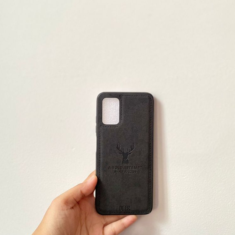 CD-Case Copatible SAMSUNG A03S / A02S Softcase Deer Slim Armor Cloth Jeans Camera Protect