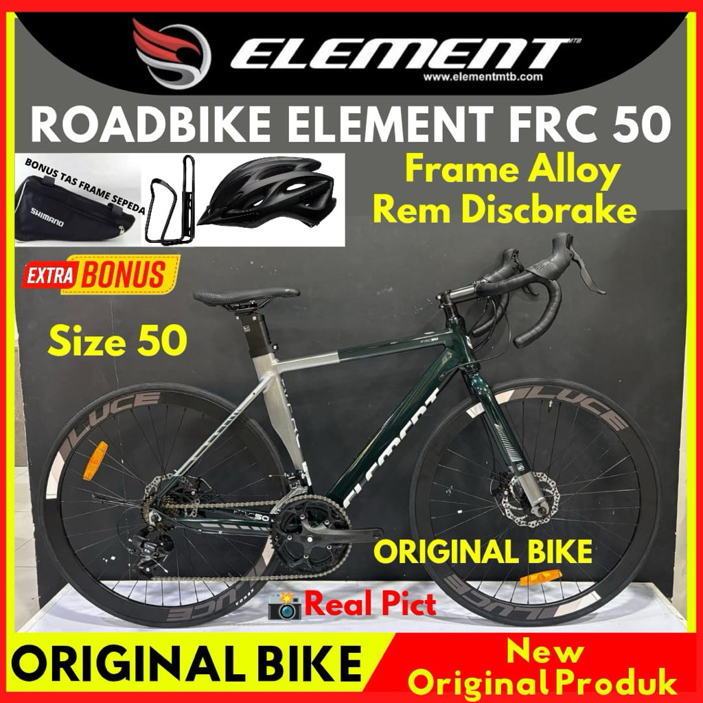 Sepeda Roadbike 700C Element FRC 38/ FRC 50 Sepeda Balap 700C Terbaru