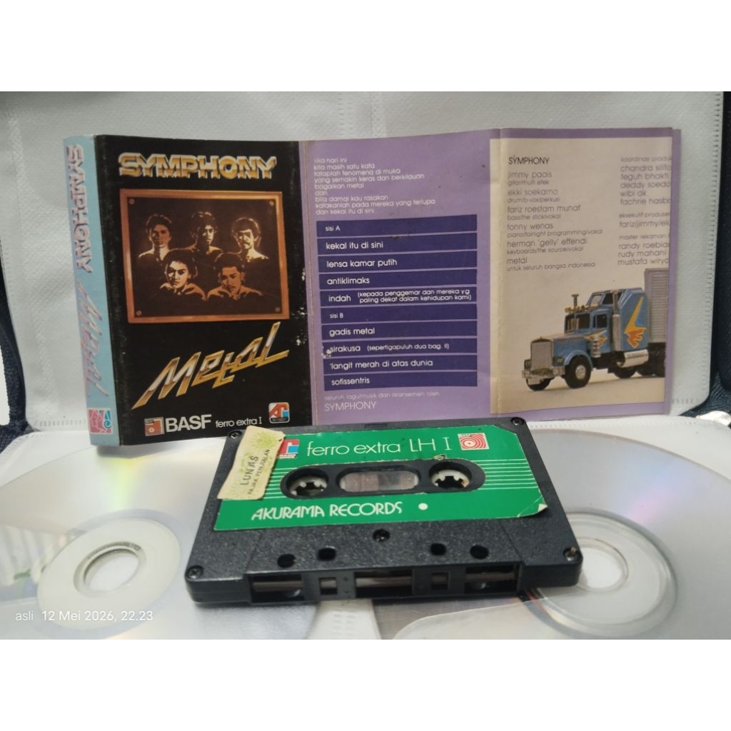 kaset pita SYMPHONY METAL