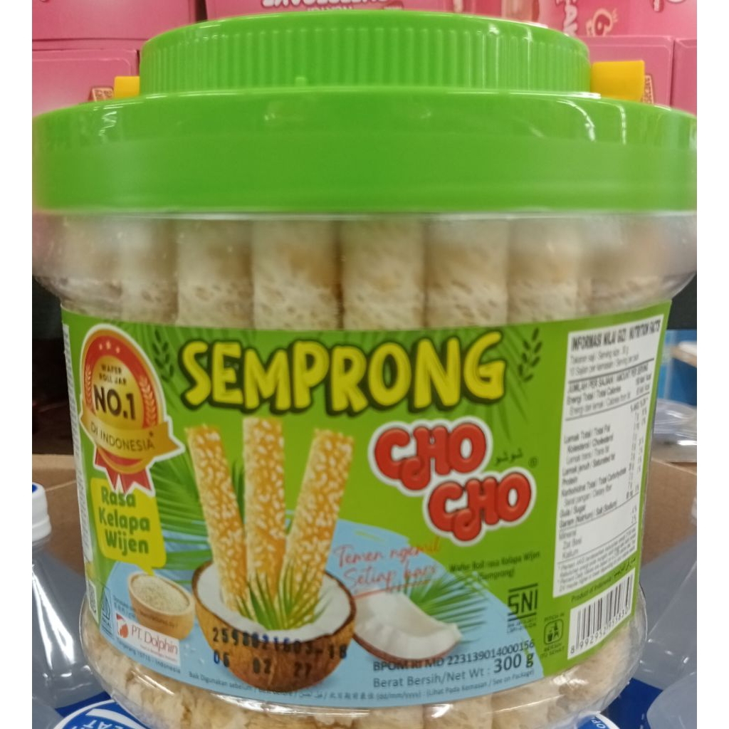Semprong Chocho Kelapa Wijen 300 gr