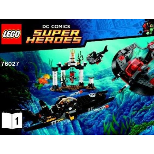 LEGO Manual Book Instruction - Batman 76027 (Book 1)