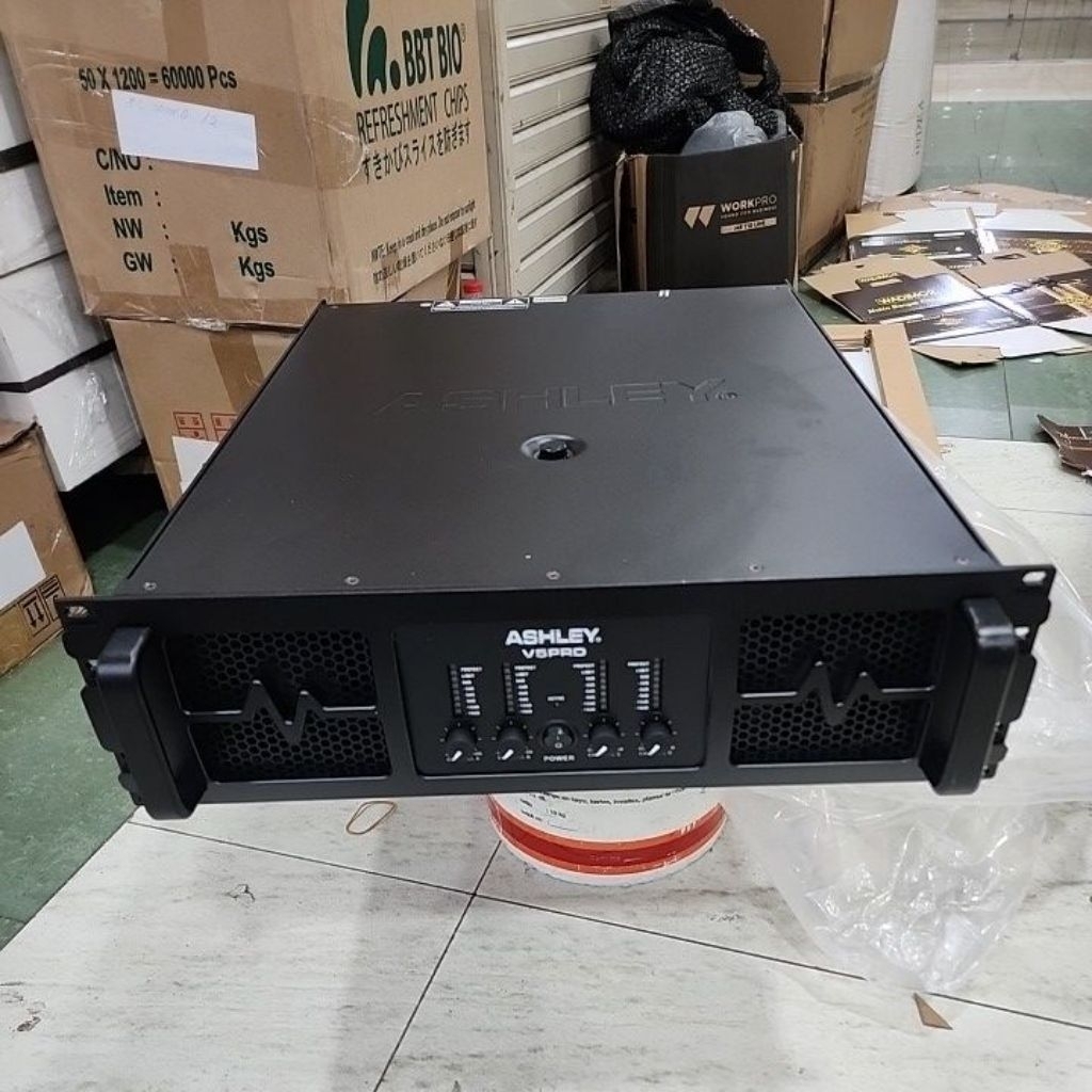Power amplifier ashley V5pro 4 canel V5 PRO