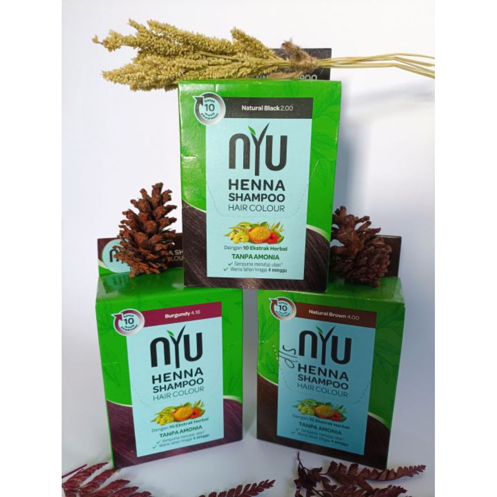 Nyu Henna Shampoo 1 Box