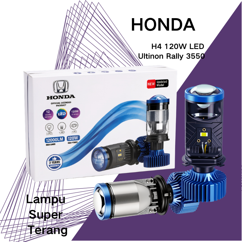 HONDA IBRIGHT Lampu Utama H4 LED ZE4,5 Laser Biled