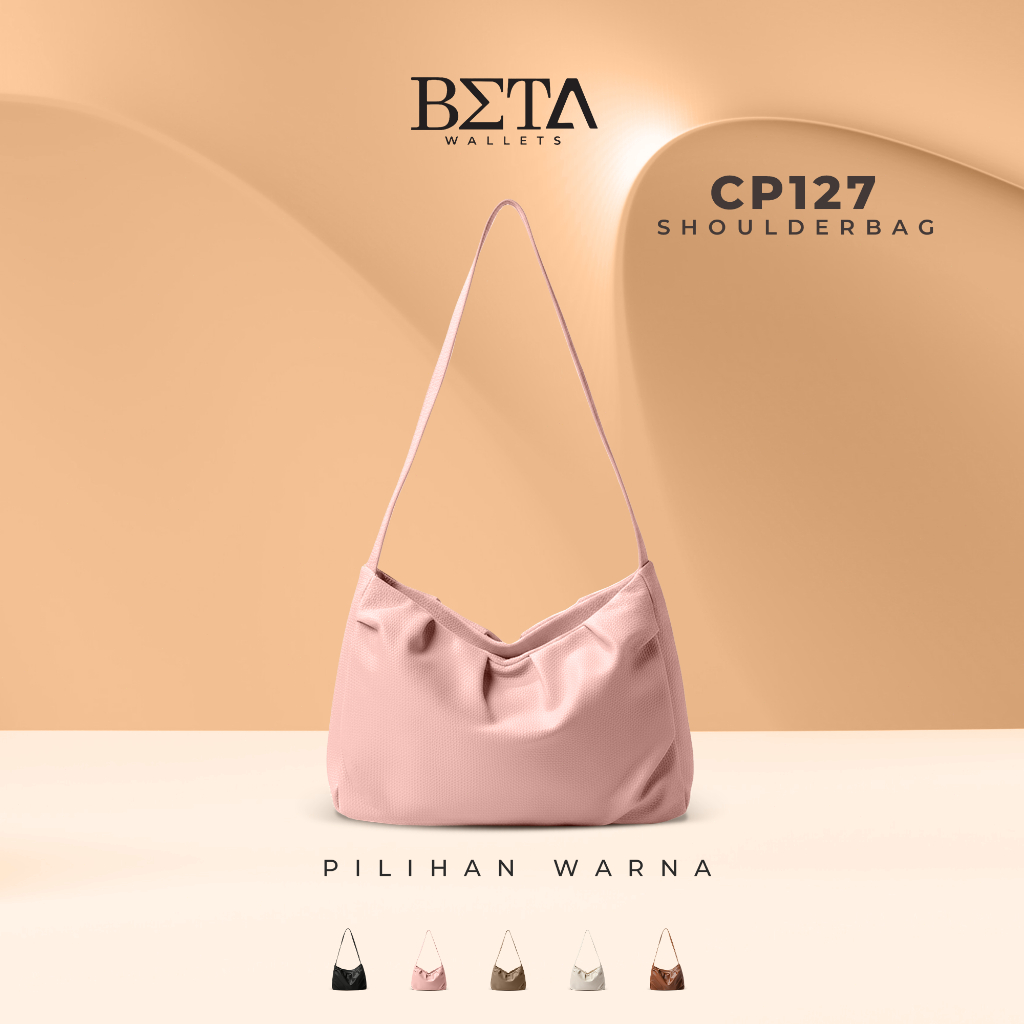 BETA Hand Bag Premium Tas Wanita Terbaru Local BrandBahan Leather Premium Water Repellent Ukuran Aes