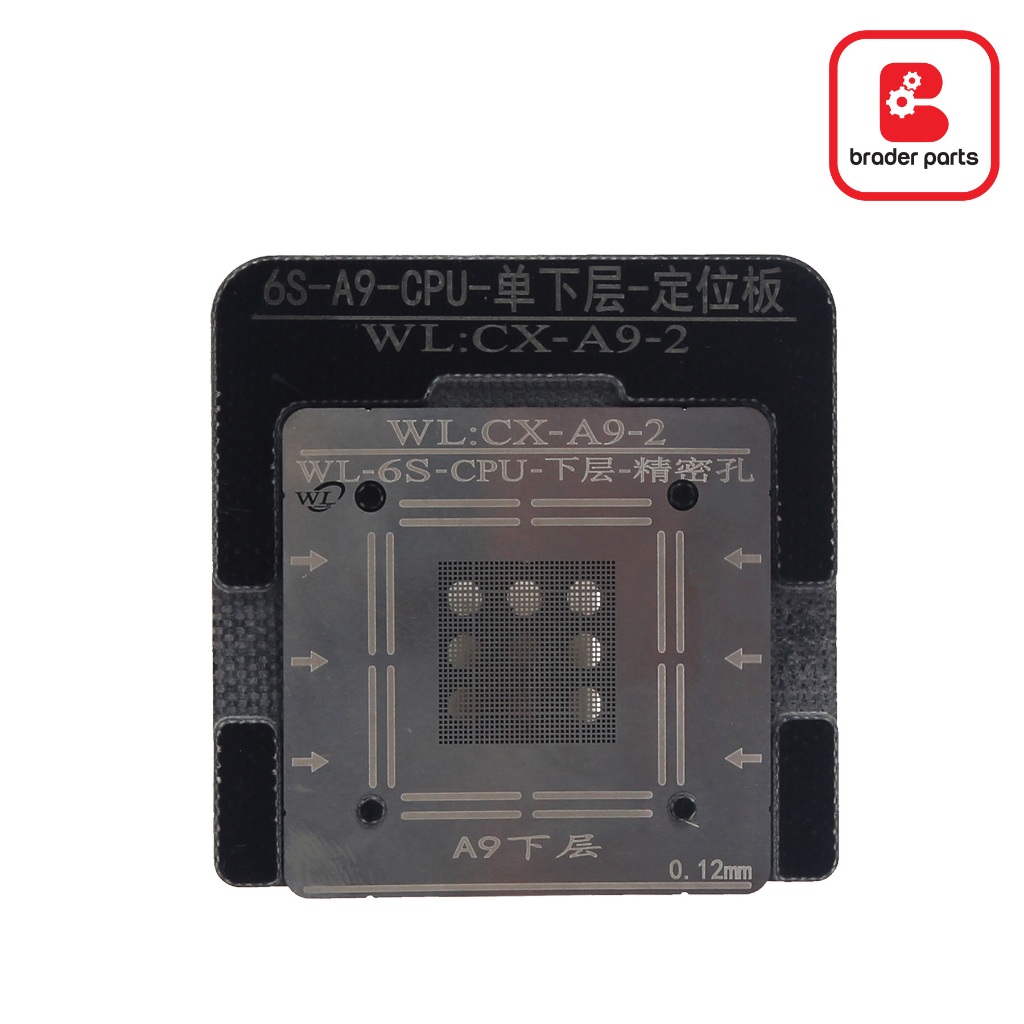 BraderParts PLAT BGA STENCIL MAGNET CPU Seri A9 WL