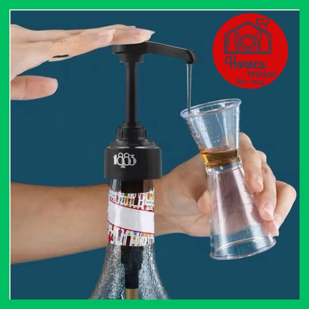 Sirup botol pump pompa botol sirup munin 1883 philibert