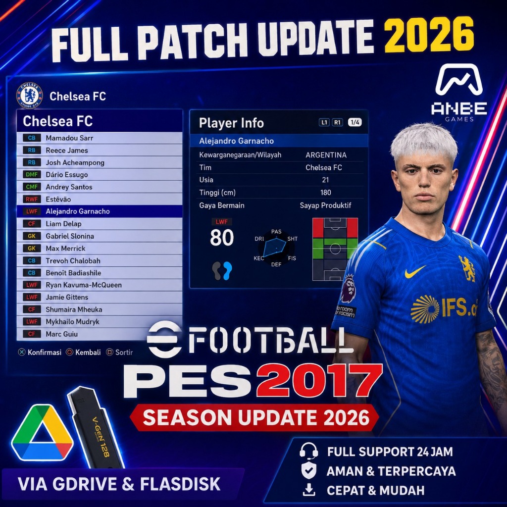 PES 2017 FULL PATCH 2026 | GAME PC