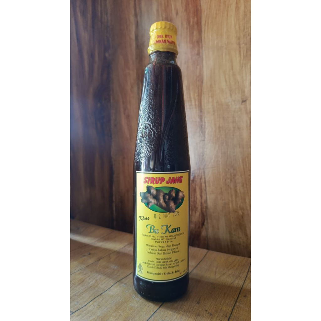 Sirup Jahe Khas Bu Kam