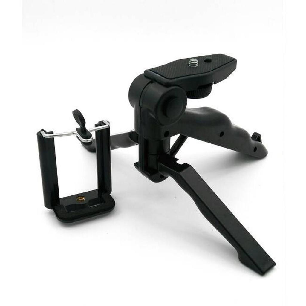 Portable Tripod Mini Segitiga Lipat Kecil Holder HP Smartphone Kamera