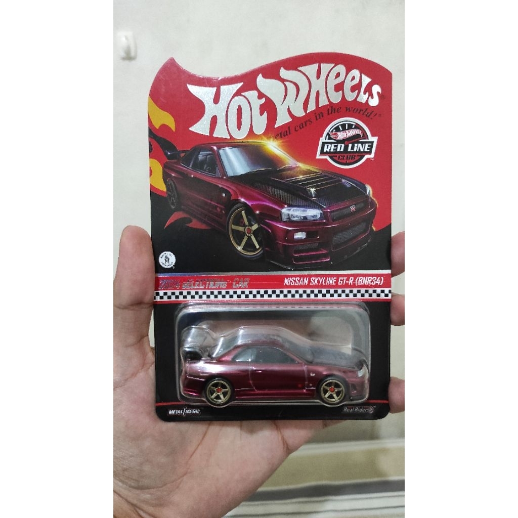 RLC R34 Oxblood Hot Wheels