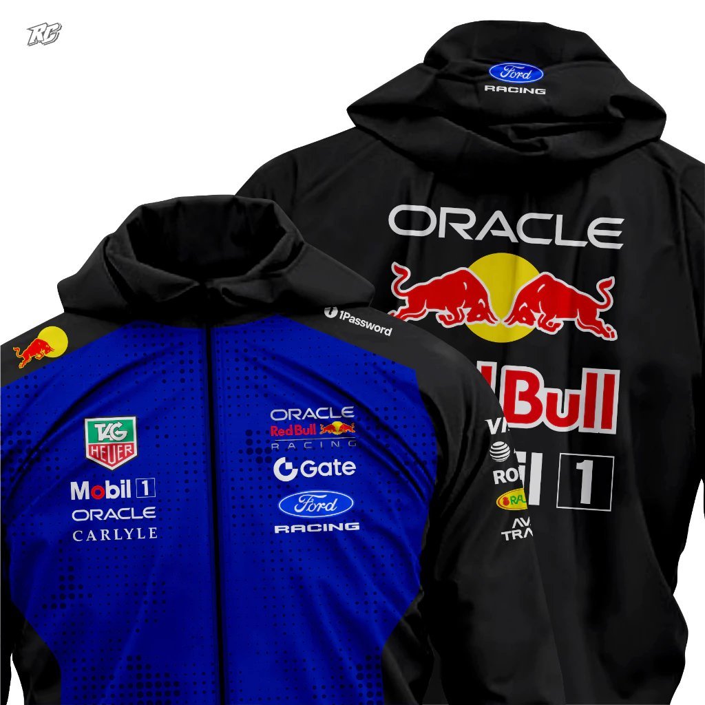 Jaket F1 Livery OracleRedbull 2026 Full Print | Racing Corner | Bahan Lotto