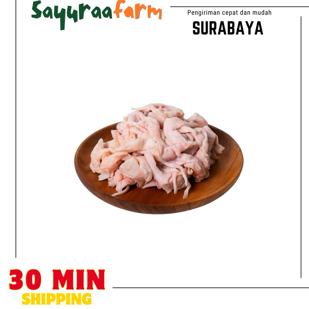 Ceker ayam tanpa tulang - Ceker ayam 200gr tanpa tulang