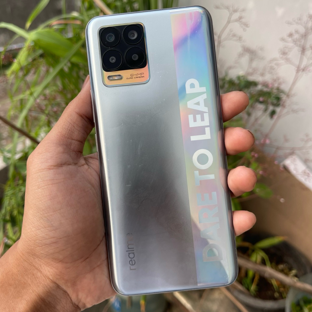 REALME 8 8/128 NORMAL ORIGINAL | HP SECOND MURAH BERGARANSI