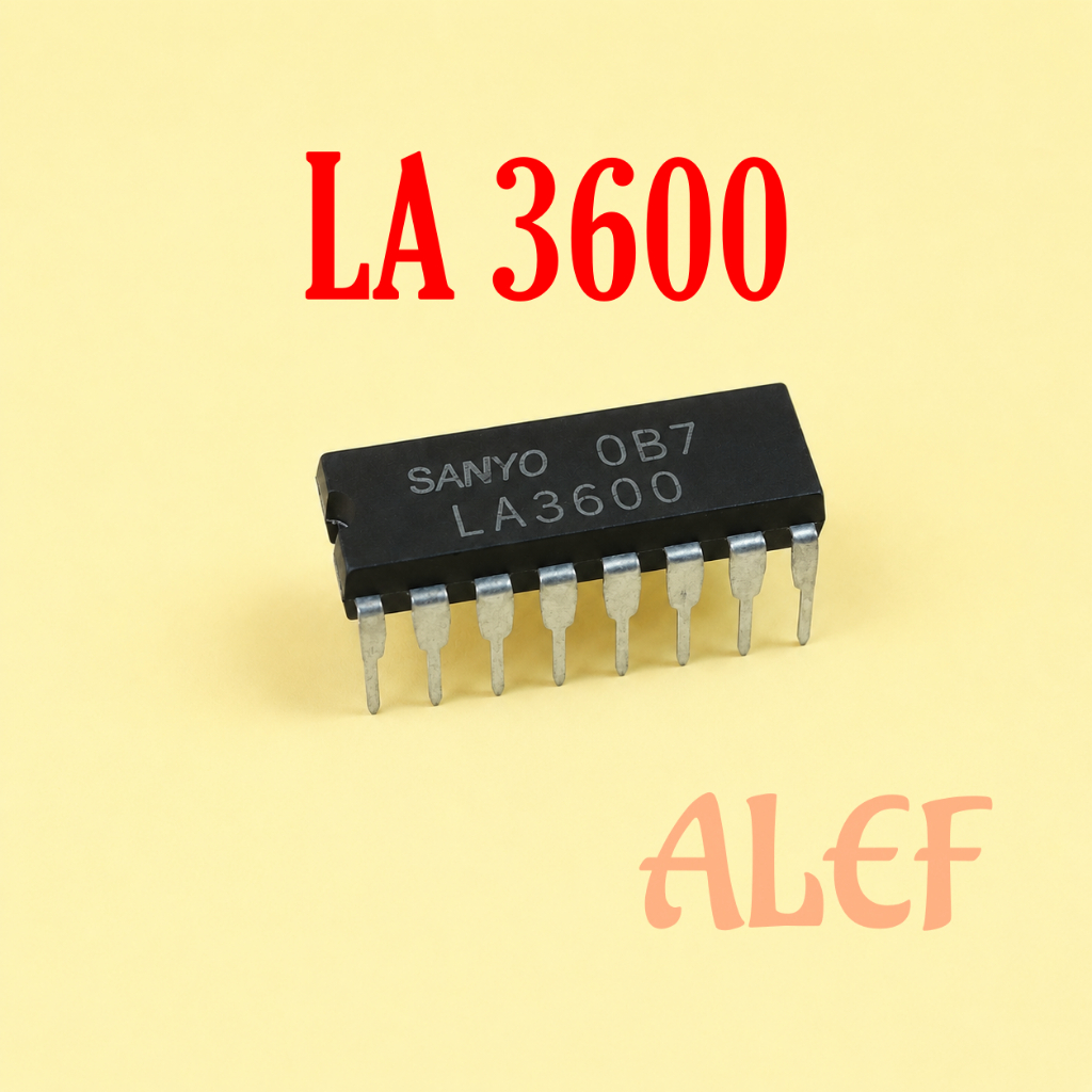 Ic LA3600 Sanyo LA 3600 Penguat IF FM komponen